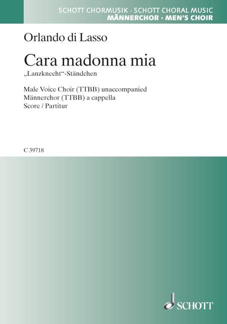 Cara madonna mia (Lanzknecht-Ständchen) - hier klicken Cara madonna mia (Lanzknecht-Ständchen) - hier klicken