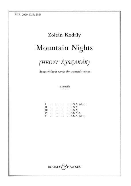Mountain Nights (5 songs without words) - hier klicken