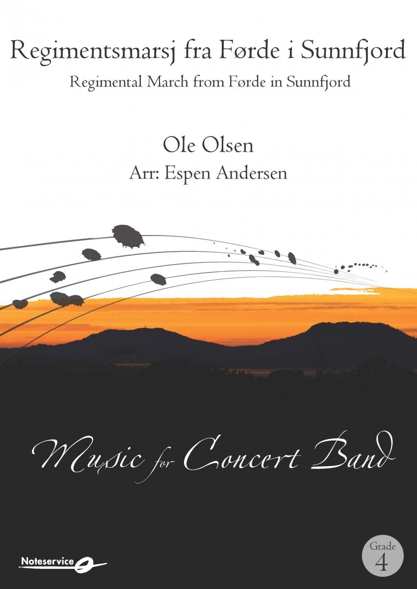 Regimentsmarsj fra Frde i Sunnfjord (Regimental March from Frde in Sunnfjord) - hier klicken