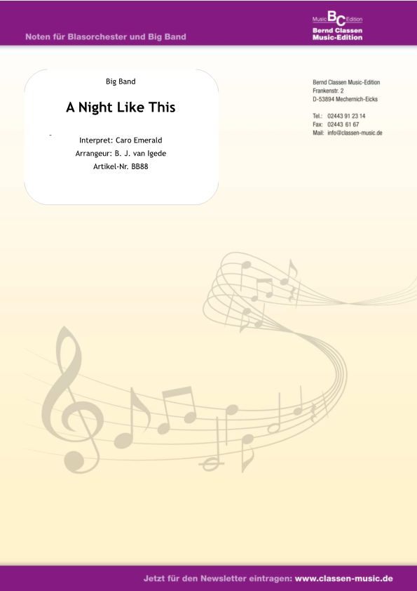 A Night Like This - hier klicken