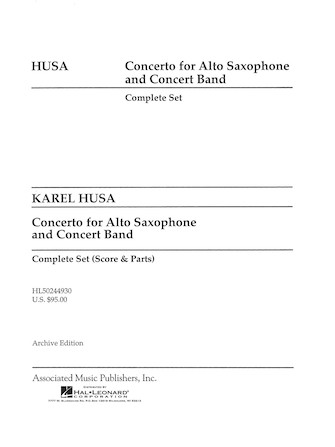 Concerto for Alto Saxophone and Band - hier klicken