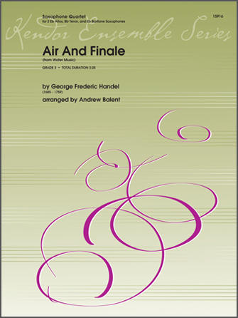 Air And Finale (from Water Music) - hier klicken Air And Finale (from Water Music) - hier klicken
