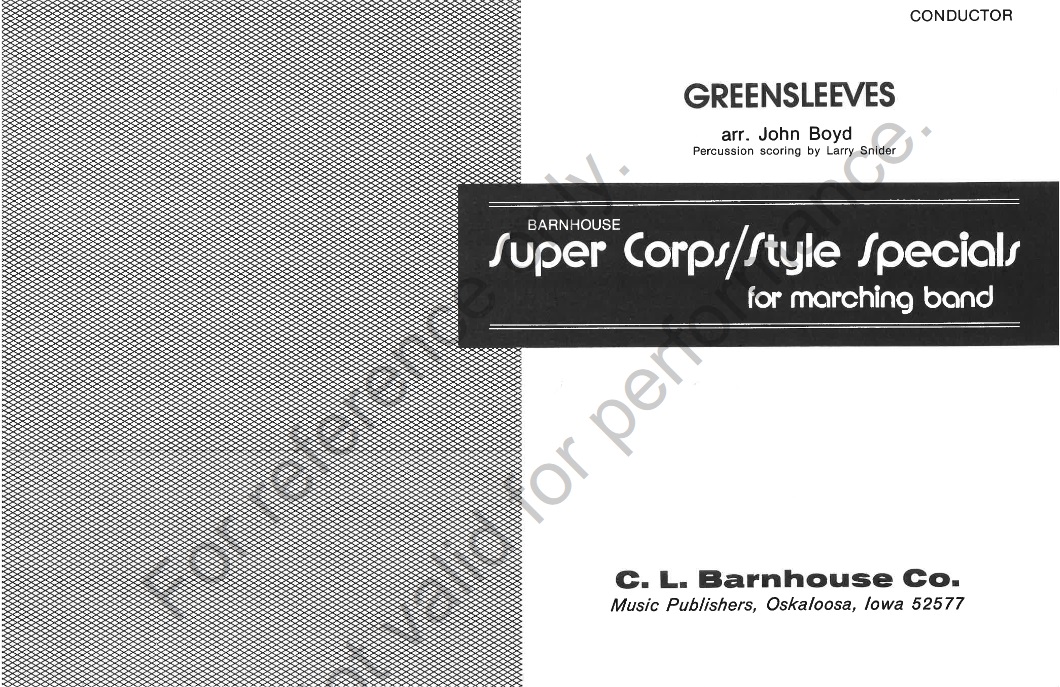 Greensleeves - hier klicken