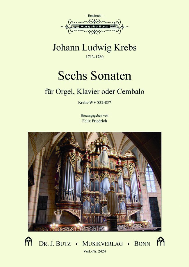 6 Sonaten [Krebs-WV 832-837] - hier klicken