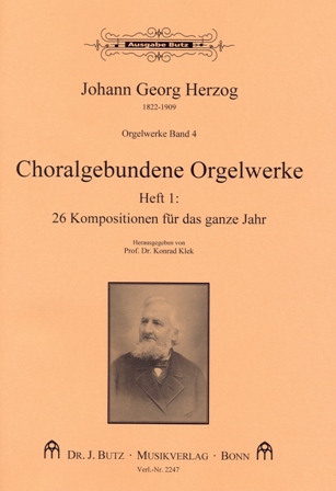 Choralgebundene Orgelwerke Heft 1 (Orgelwerke Band IV) - hier klicken