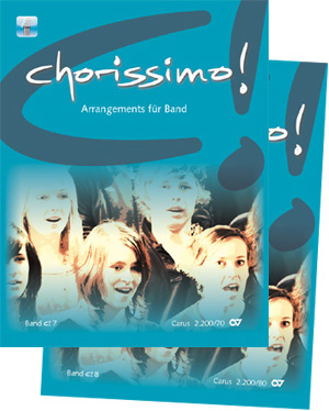 Chorissimo. Instrumentale Begleitsets fr Band, Vol. 1 und #2 - hier klicken