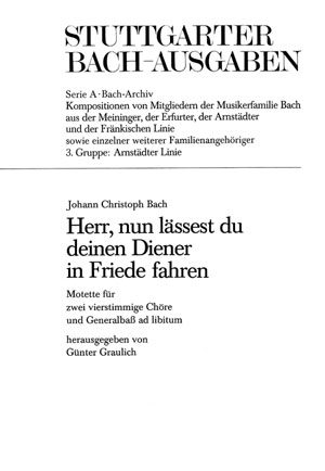 Herr, nun lssest du deinen Diener - hier klicken