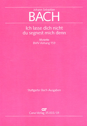 Ich lasse dich nicht, du segnest mich denn - hier klicken