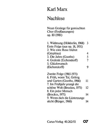 Nachlese op. 80 - hier klicken