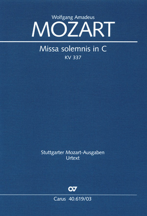 Missa solemnis in C - hier klicken