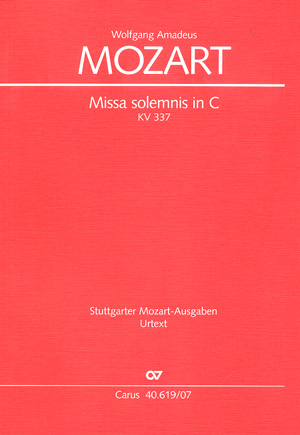 Missa solemnis in C - hier klicken