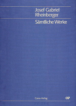 Rheinberger: Orgelsonaten 11-20 (Gesamtausgabe, Bd. 39) - hier klicken