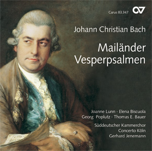 Johann Christian Bach: Mailänder Vesperpsalmen - hier klicken Johann Christian Bach: Mailänder Vesperpsalmen - hier klicken