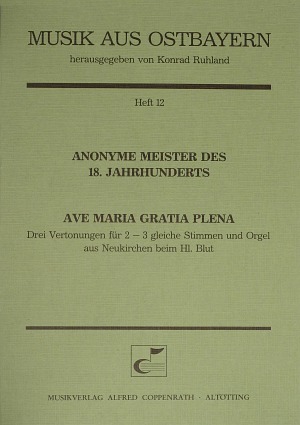 Drei Ave-Maria-Vertonungen - hier klicken