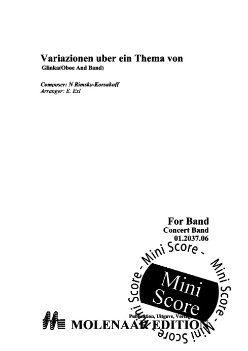 Variazionen uber ein Thema von Glinka (Variations on a Theme of Glinka) - hier klicken