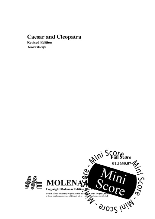 Caesar and Cleopatra (Revised Edition) - hier klicken