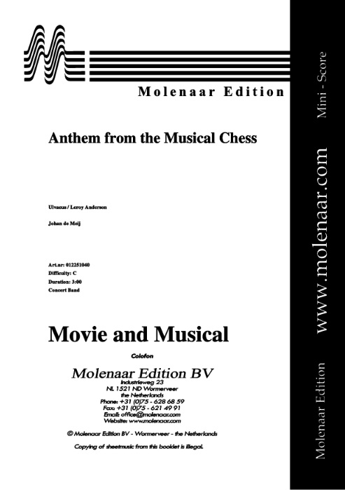 Anthem From Musical Chess - hier klicken