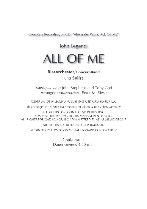 All of me - hier klicken
