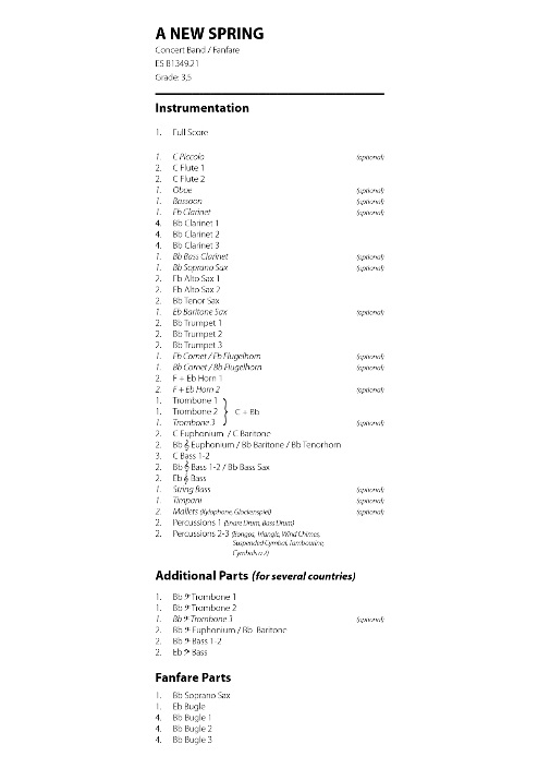 A New Spring - hier klicken