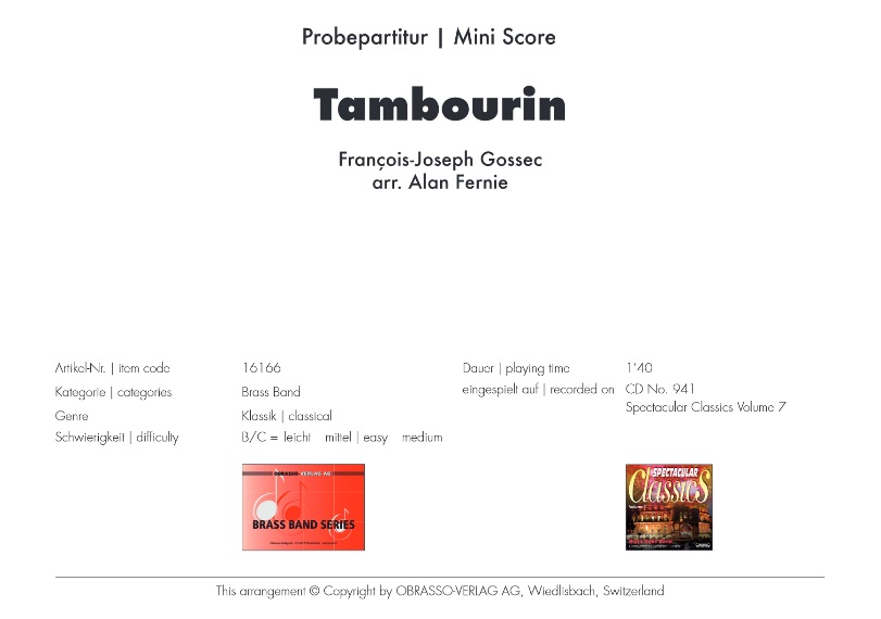Tambourin - hier klicken
