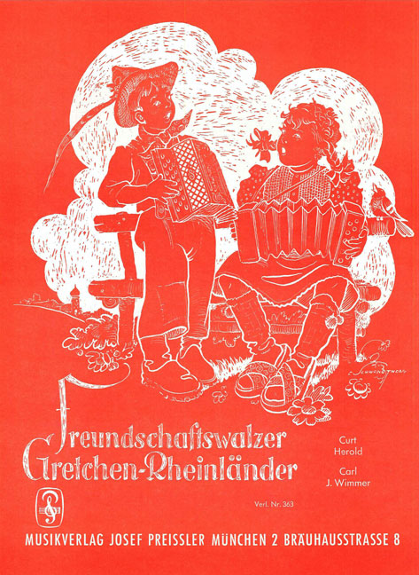 Freundschaftswalzer. Gretchen-Rheinlnder - hier klicken