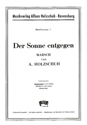Der Sonne entgegen - hier klicken