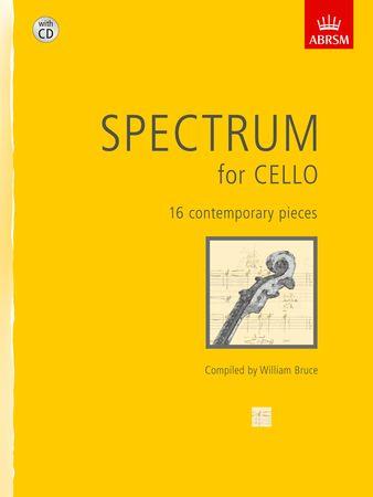 Spectrum for Cello with CD: 16 contemporary pieces - hier klicken