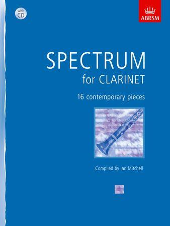 Spectrum for clarinet + CD: 16 contemporary pieces - hier klicken
