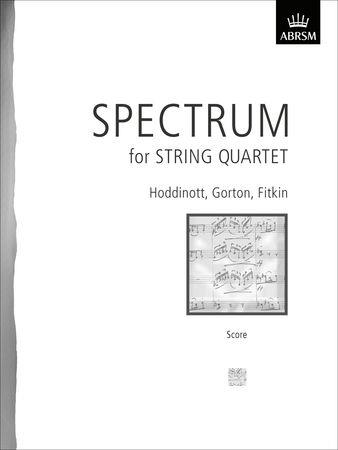 Spectrum for String Quartet, Score - hier klicken