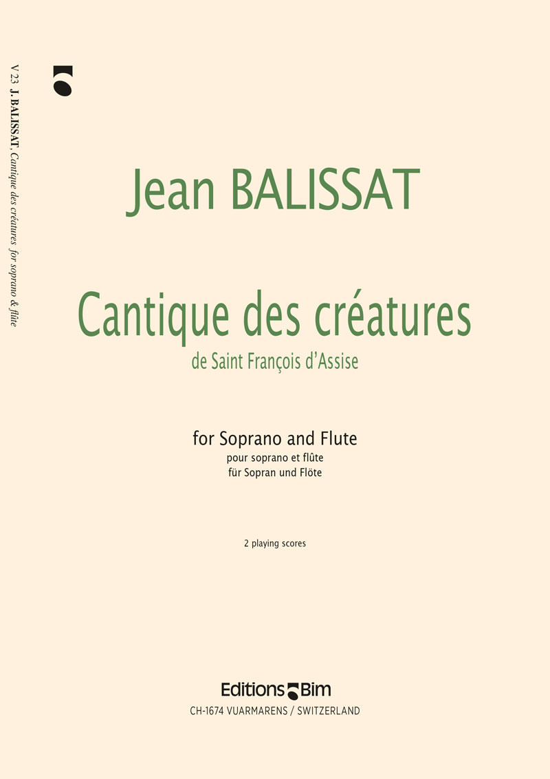Cantique des créatures de St. François d'Assise - hier klicken Cantique des créatures de St. François d'Assise - hier klicken