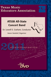 2011 Texas Music Educators Association: ATSSB All-State Concert Band - hier klicken