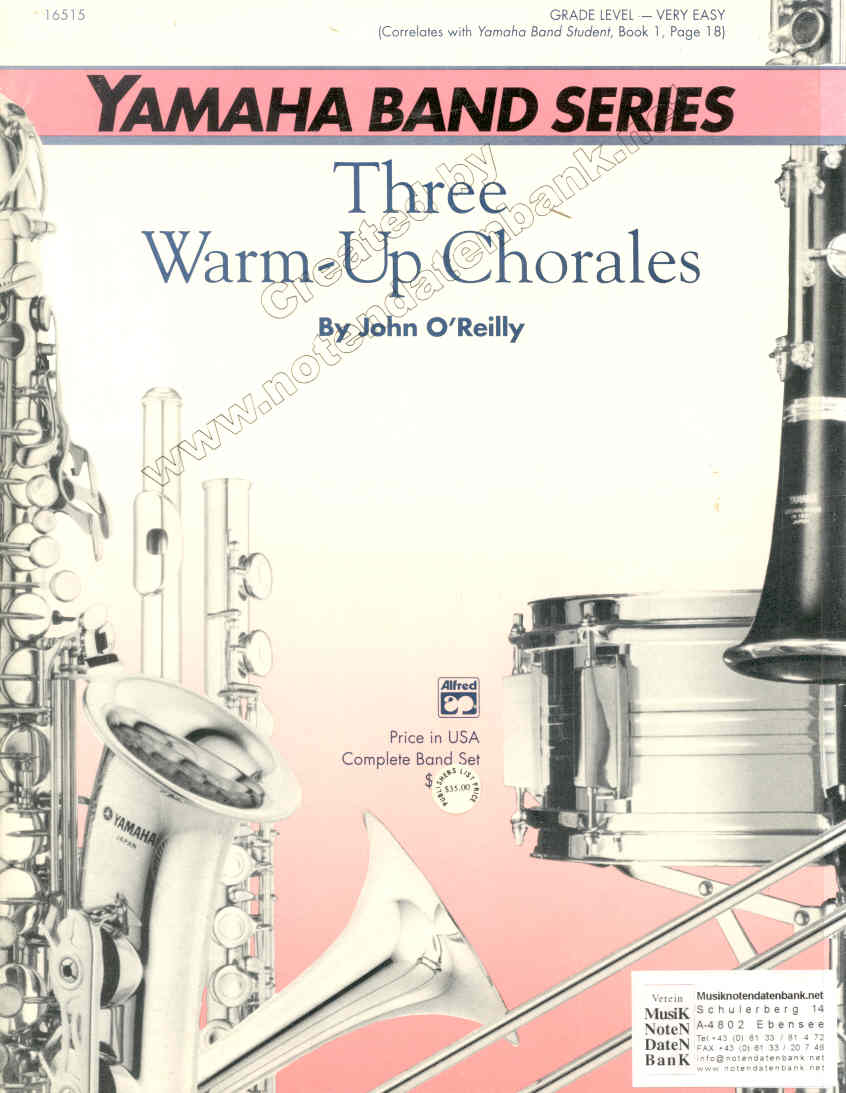 3 Warm-Up Chorales (Three) - hier klicken 3 Warm-Up Chorales (Three) - hier klicken