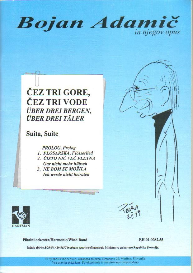 Cez tri gore, Cez tri vode (ber drei Bergen, ber drei Tler) - hier klicken