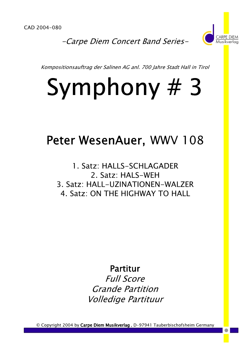 Symphony #3 - hier klicken Symphony #3 - hier klicken