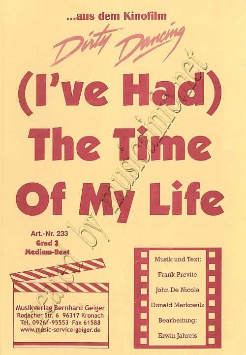 Time Of My Life, The (I've Had) - hier klicken Time Of My Life, The (I've Had) - hier klicken