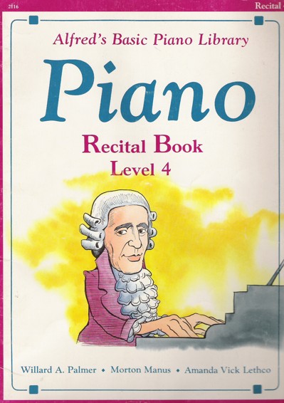 Recital Book Level 4 - hier klicken Recital Book Level 4 - hier klicken