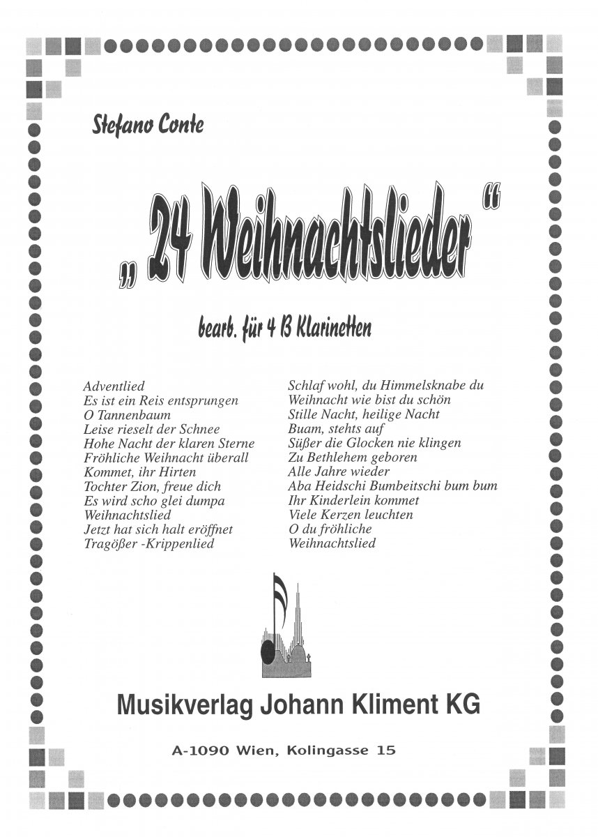 24 Weihnachtslieder - hier klicken