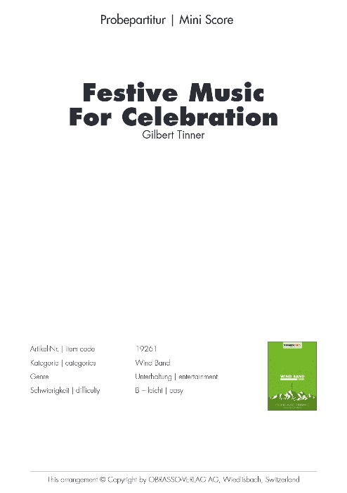 Festive Music for Celebration - hier klicken