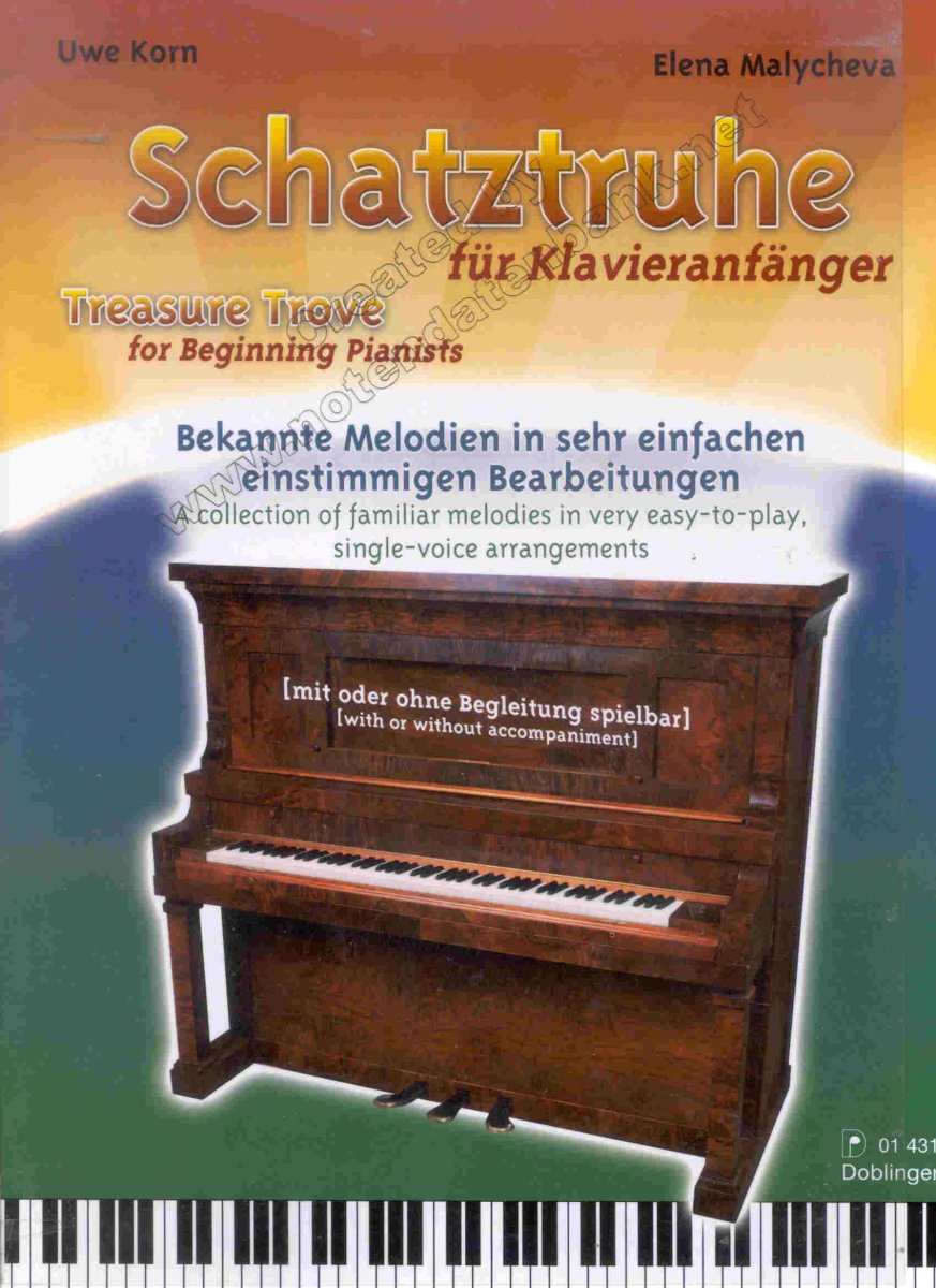 Schatztruhe fr Klavieranfnger / Treasure Trove for Beginning Pianists - hier klicken