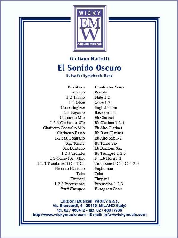 El Sonido Oscuro - hier klicken