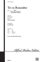 Try to Remember (from 'The Fantasticks') - hier klicken