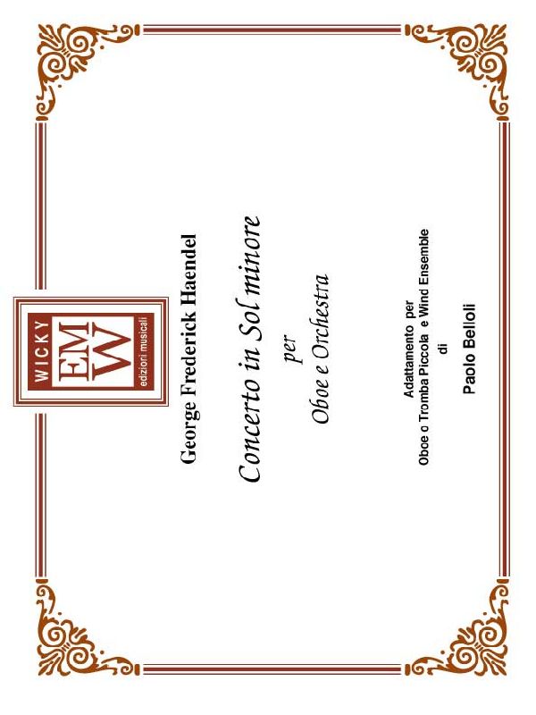 Concerto in Sol - hier klicken Concerto in Sol - hier klicken