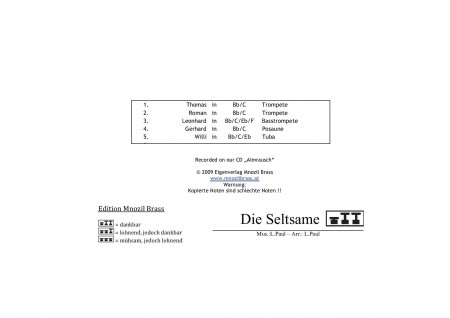 Seltsame, Die - hier klicken Seltsame, Die - hier klicken