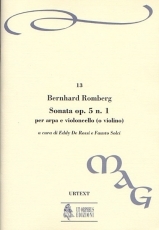 Sonata Op. 5 #1 for Harp and Violoncello (Violin) - hier klicken Sonata Op. 5 #1 for Harp and Violoncello (Violin) - hier klicken