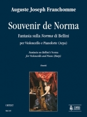 Souvenir de Norma. Fantasia on Bellini's Norma for Violoncello and Piano (Harp) - hier klicken