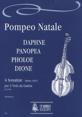 Daphne, Panopea, Pholoe, Dione. 4 Sonatinas for 3 Viols - hier klicken Daphne, Panopea, Pholoe, Dione. 4 Sonatinas for 3 Viols - hier klicken