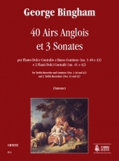 40 Airs Anglois et 3 Sonates for Treble Recorder and Continuo (Nos. 1-40 and 43) and 2 Treble Recorders (Nos. 41 and 42) - hier klicken
