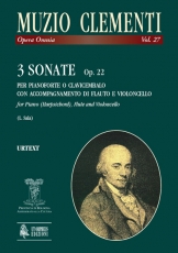 3 Sonatas Op. 22 - hier klicken 3 Sonatas Op. 22 - hier klicken