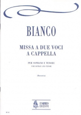 Missa a due voci a Cappella for Soprano and Tenor - hier klicken