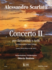 Concerto II, for Harpsichord and Strings - hier klicken